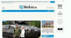 Desktop Screenshot of merkur.de