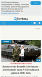 Mobile Screenshot of merkur.de