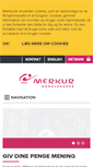 Mobile Screenshot of merkur.dk