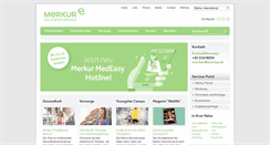 Desktop Screenshot of merkur.at